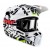 Шлем LEATT Helmet Moto 3.5 + Goggle [Zebra], S